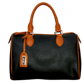 Henley Brittany Bag - Black/Tan